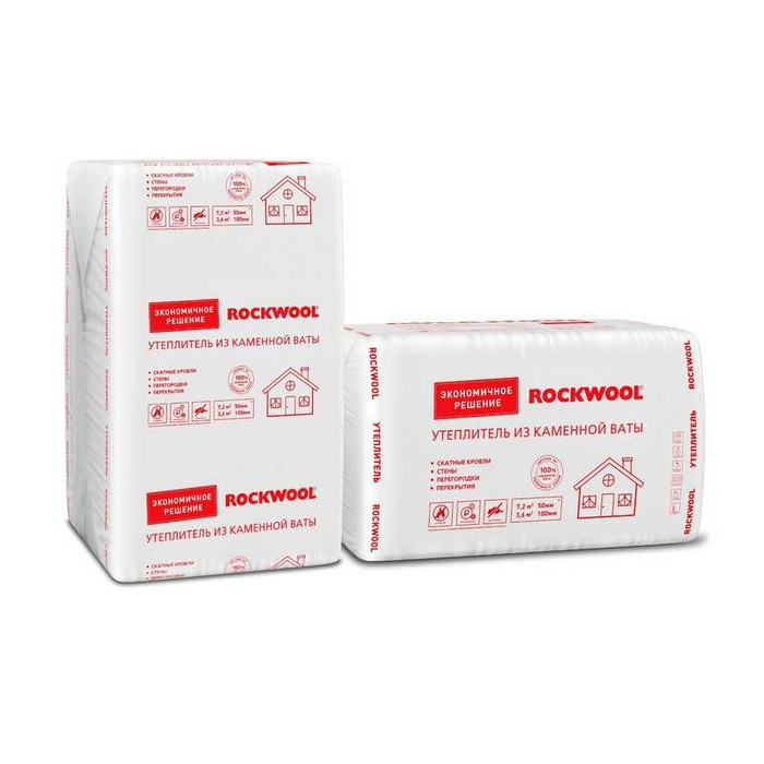 Утеплитель Роквул Эконом 100х600х1000
